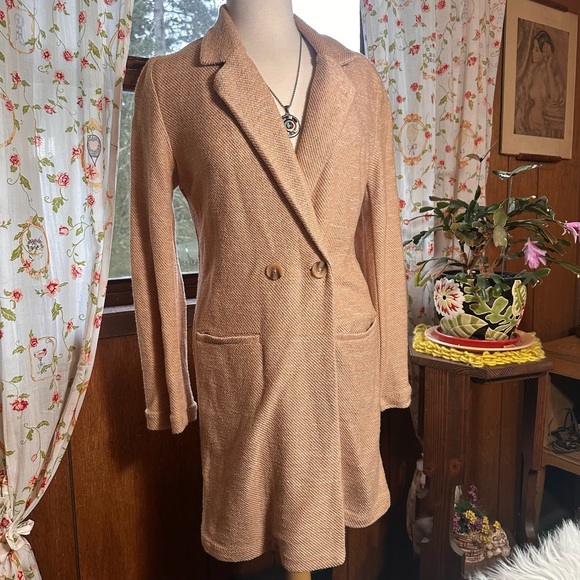 Sanctuary Jackets & Blazers - Sanctuary • Carlton Double Breasted Long Knit Coat